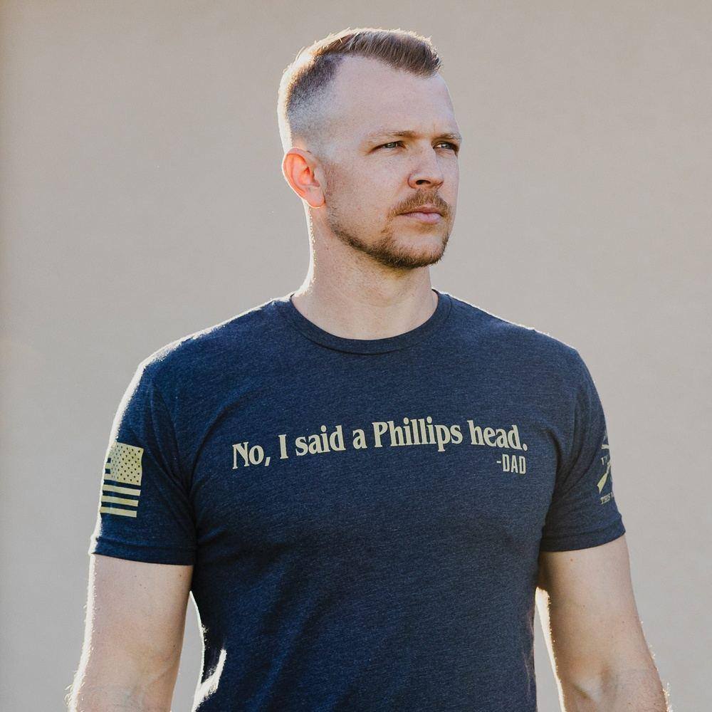 I Said A Phillips Head T-Shirt - Midnight Navy
