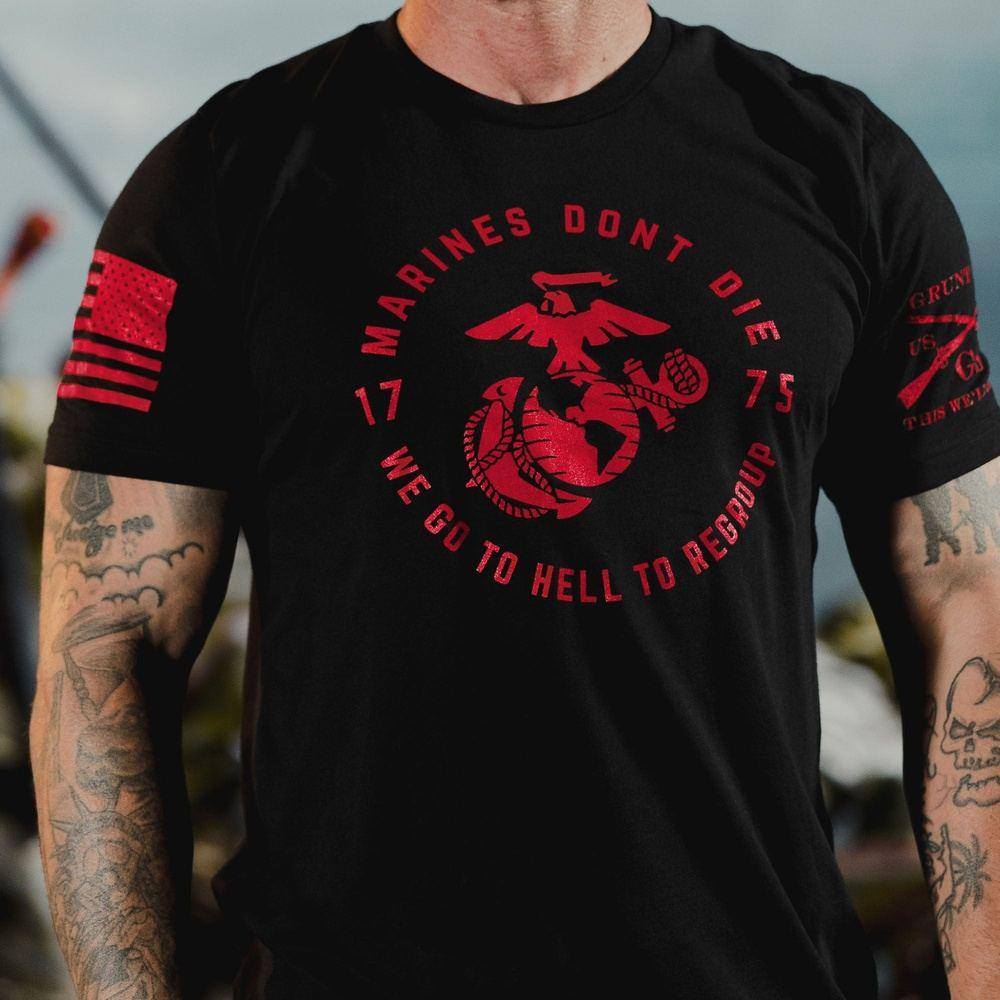 USMC - Regroup T-Shirt - Black
