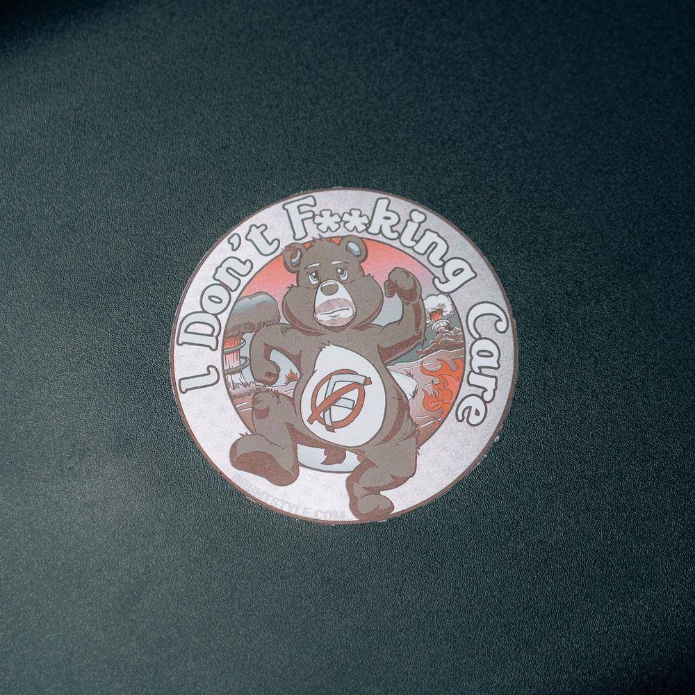 I Don't F*cking Care Sticker