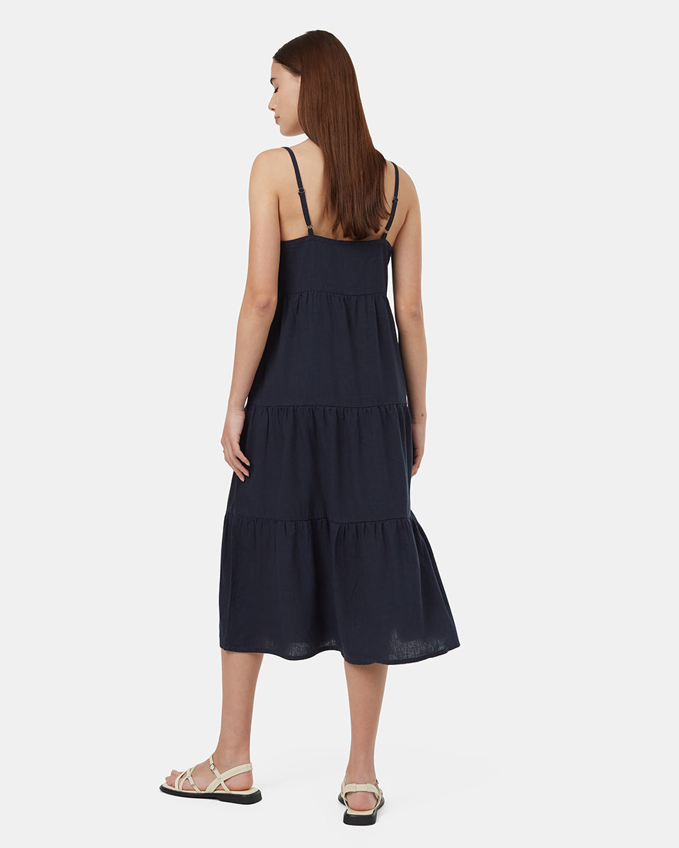 Hemp Tiered Cami Dress