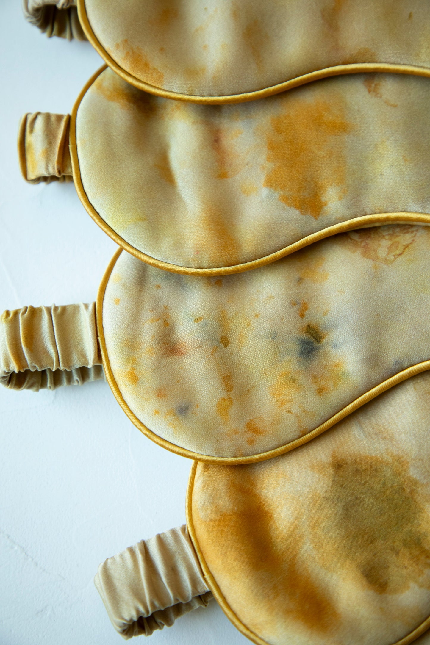 Hand-Dyed Eco-Dyed Restorative Silk Eye Mask