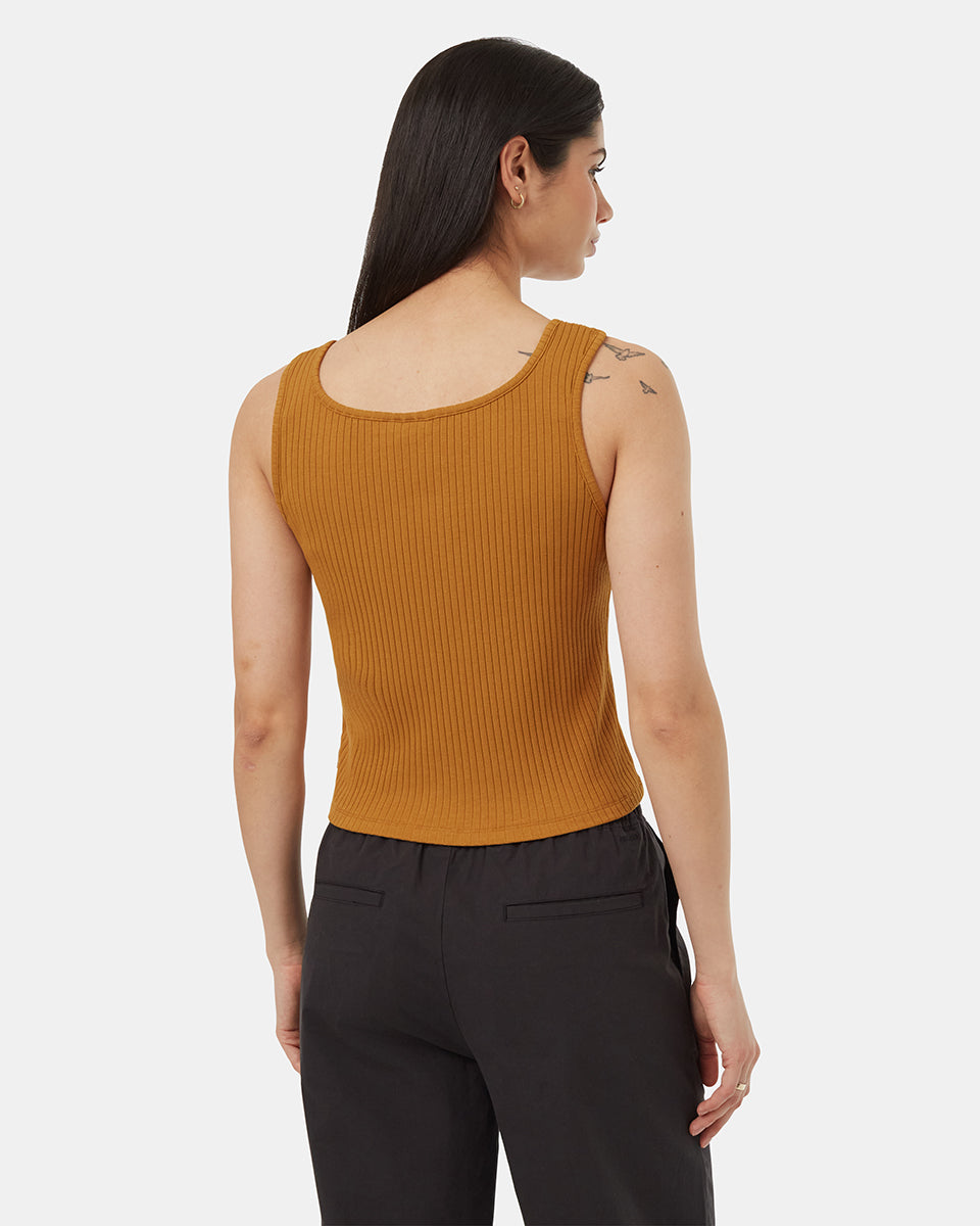 Rib Button Front Tank
