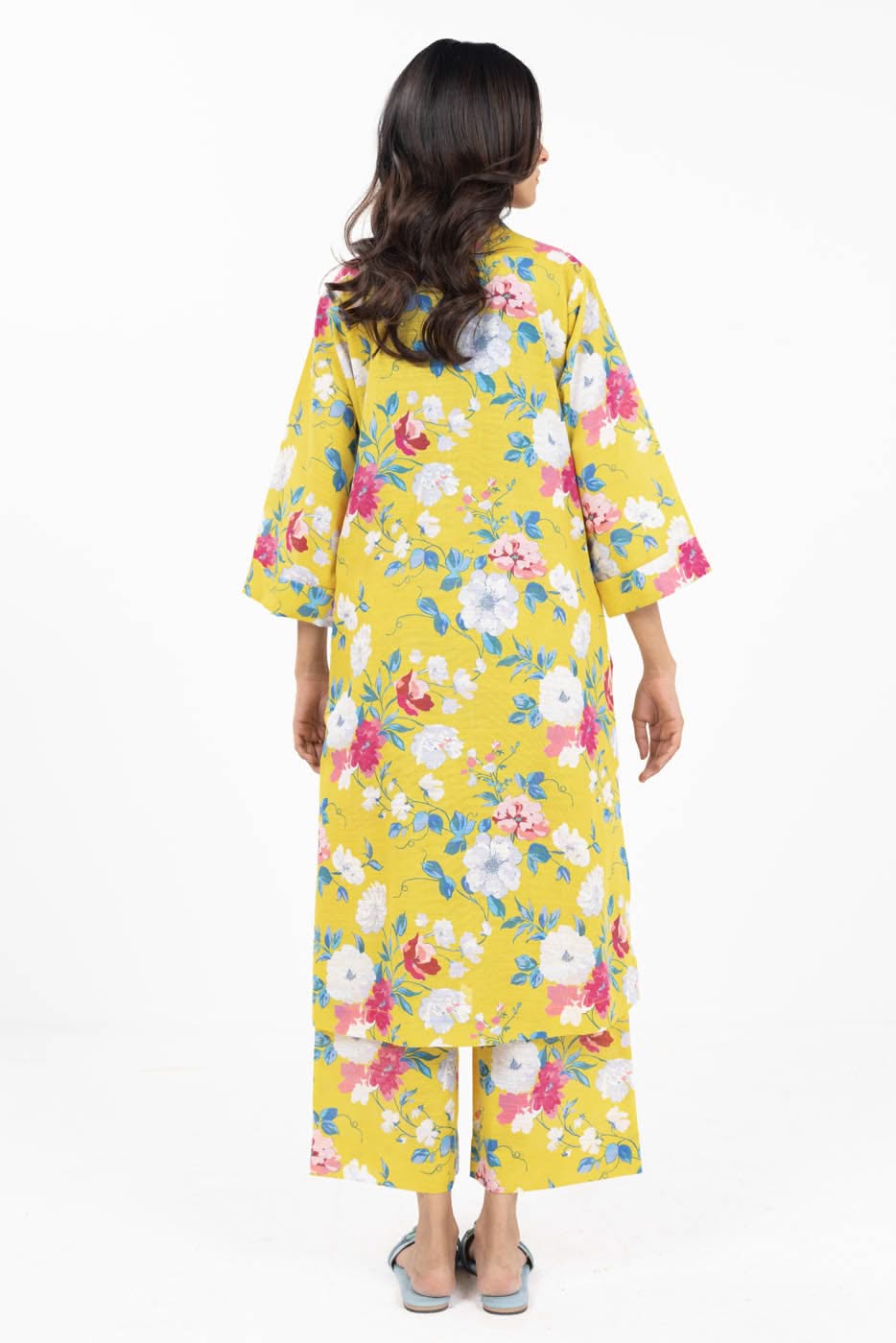 Stitched - 2 Pc Printed Khaddar Outfit