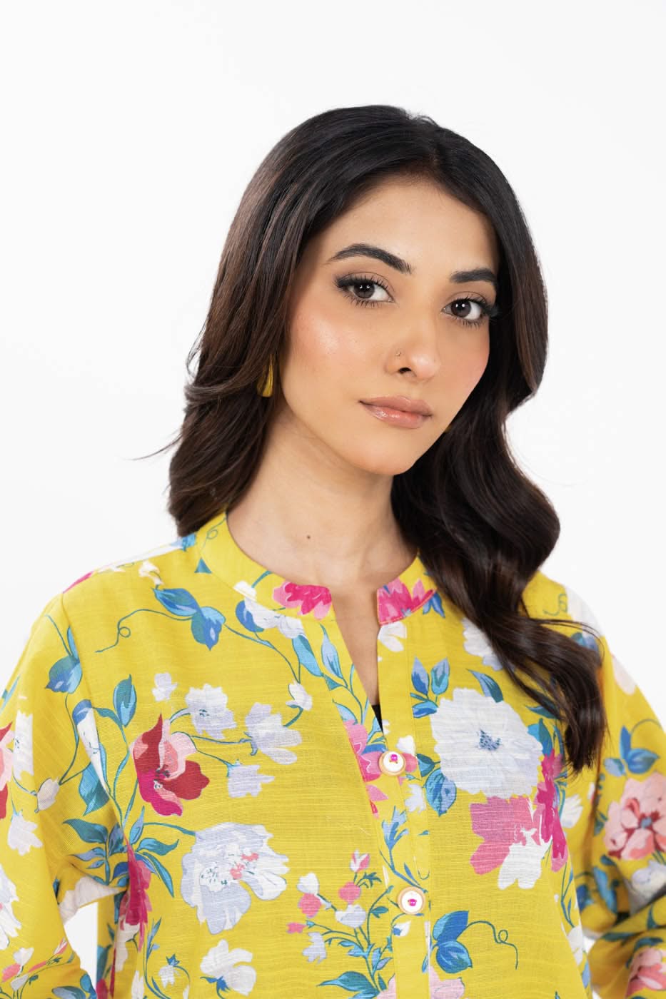 Stitched - 2 Pc Printed Khaddar Outfit