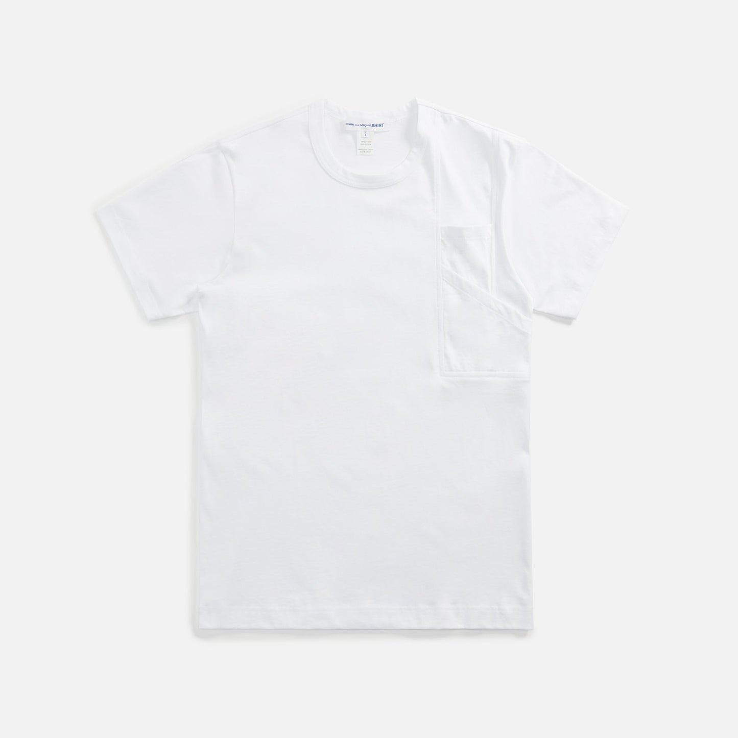 Comme des Garcons Cotton Jersey Tee - White