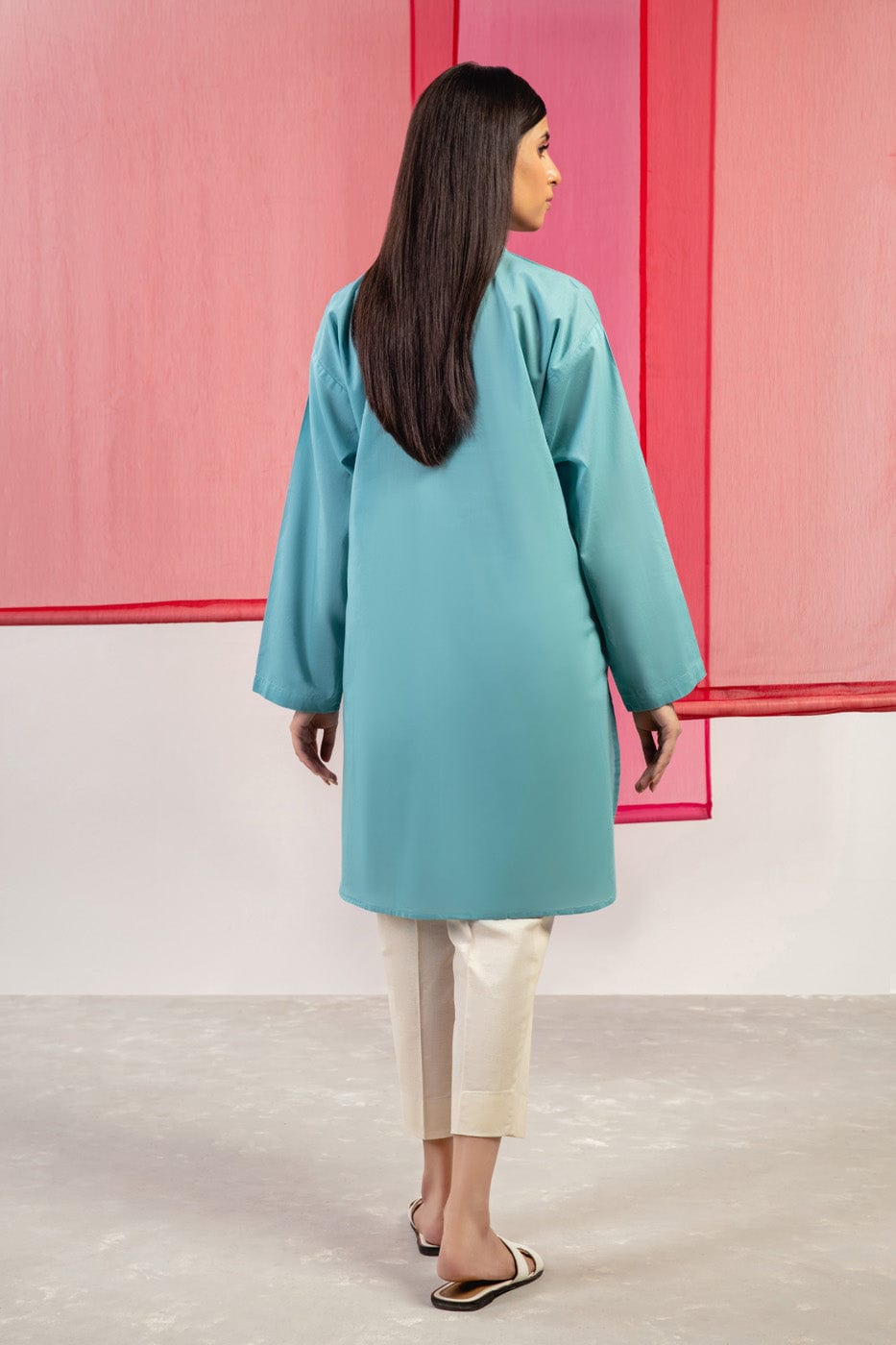 Dyed Lawn Kurti