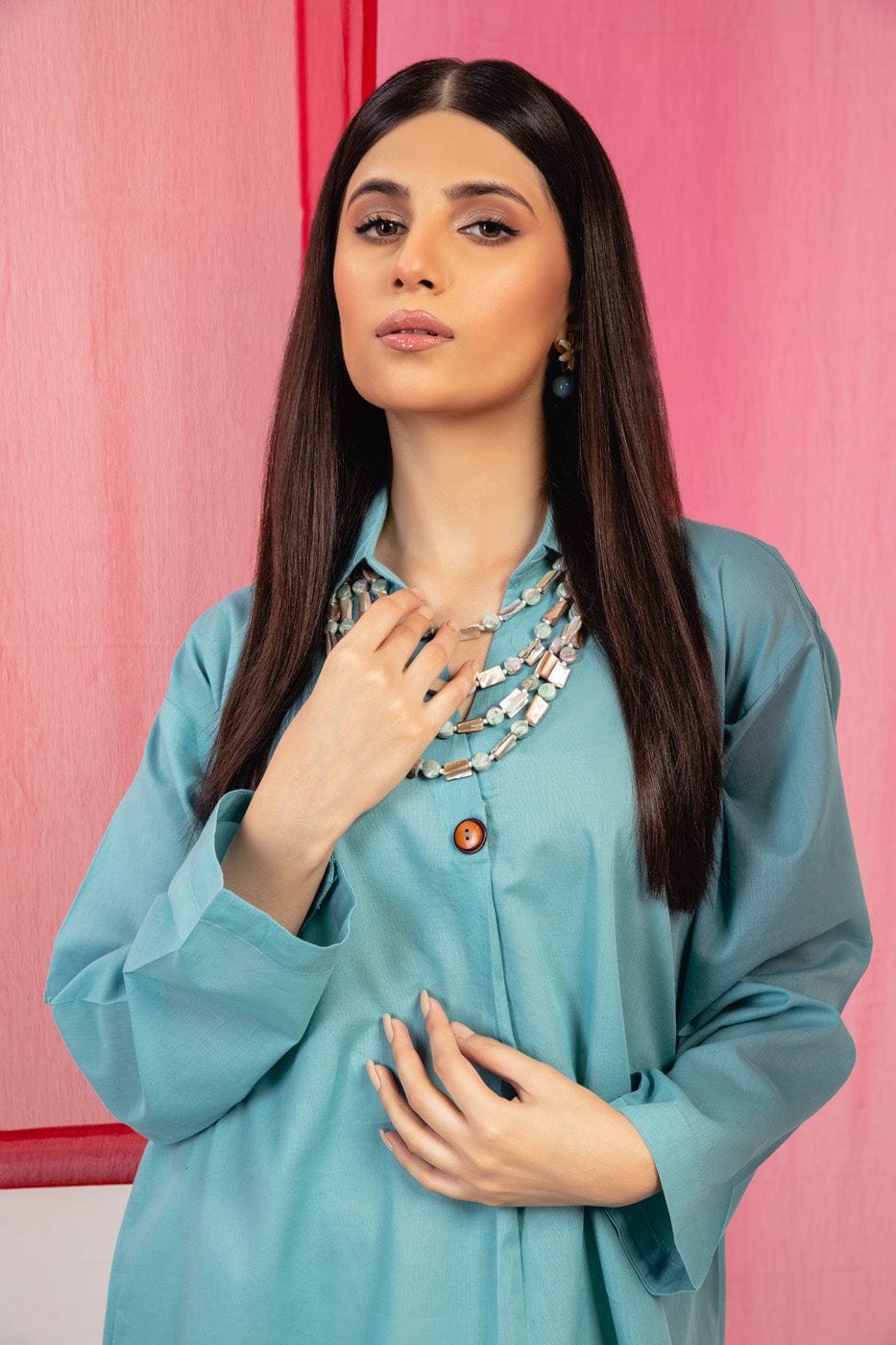 Dyed Lawn Kurti