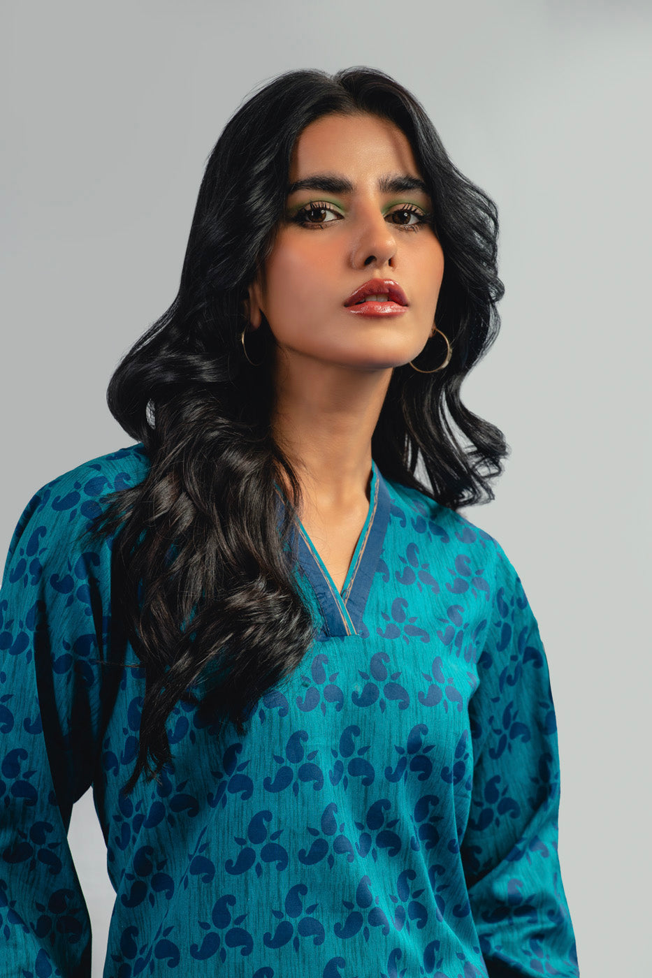 Printed Lawn Kurti