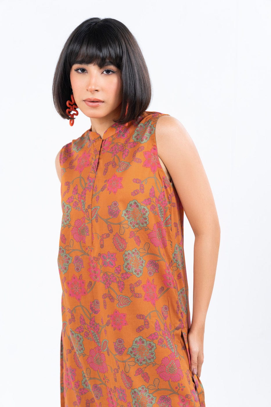 2 Pc Printed Cambric Outfit