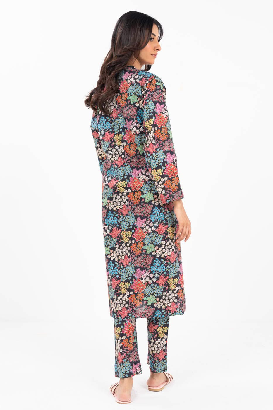 Stitched - 2 Pc Printed Cambric Outfit