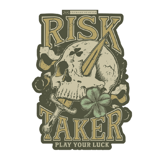 2024 March Club Sticker - Risk Taker