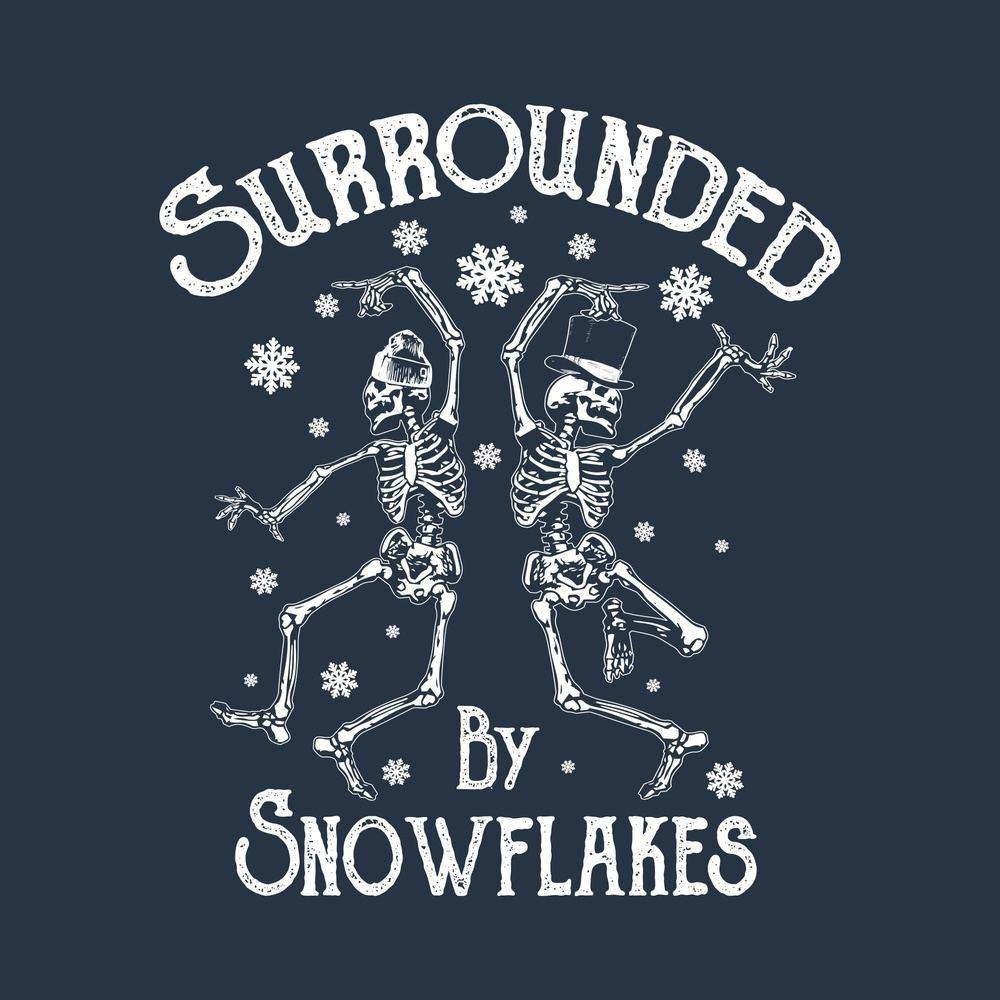 2023 December Club - Women's - Surrounded By Snowflakes