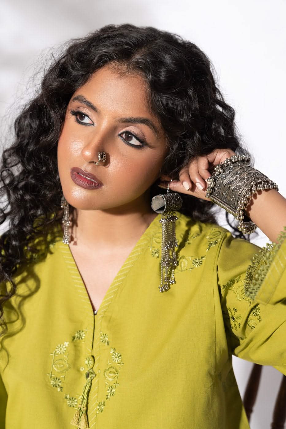 Stitched - 2 Pc Chikankari Outfit