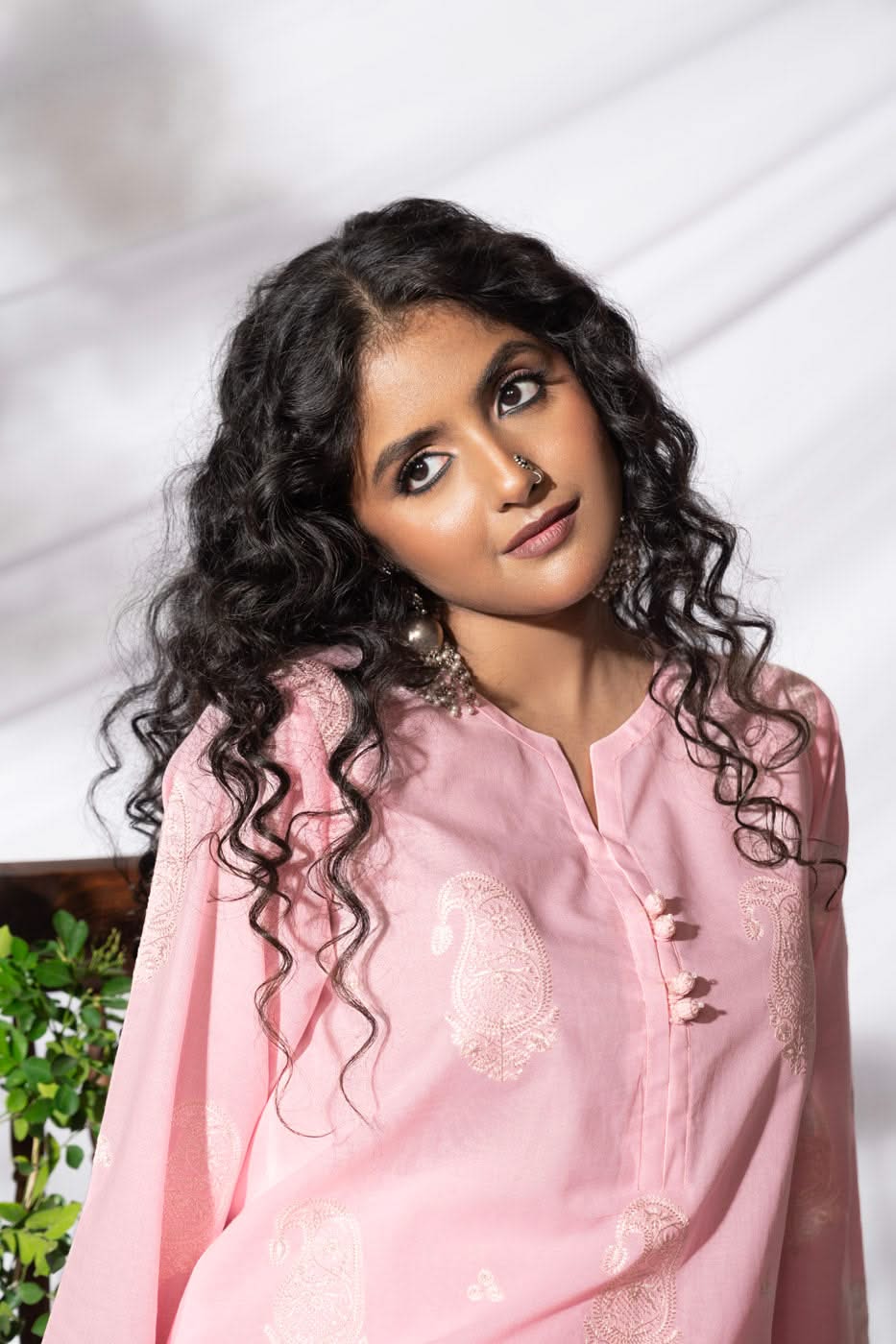 Stitched - 2 Pc Chikankari Outfit