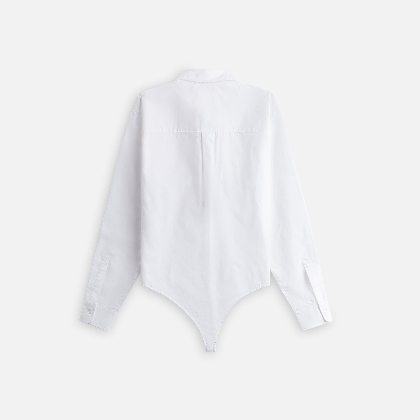 Coperni Bodysuit Poplin Shirt - White