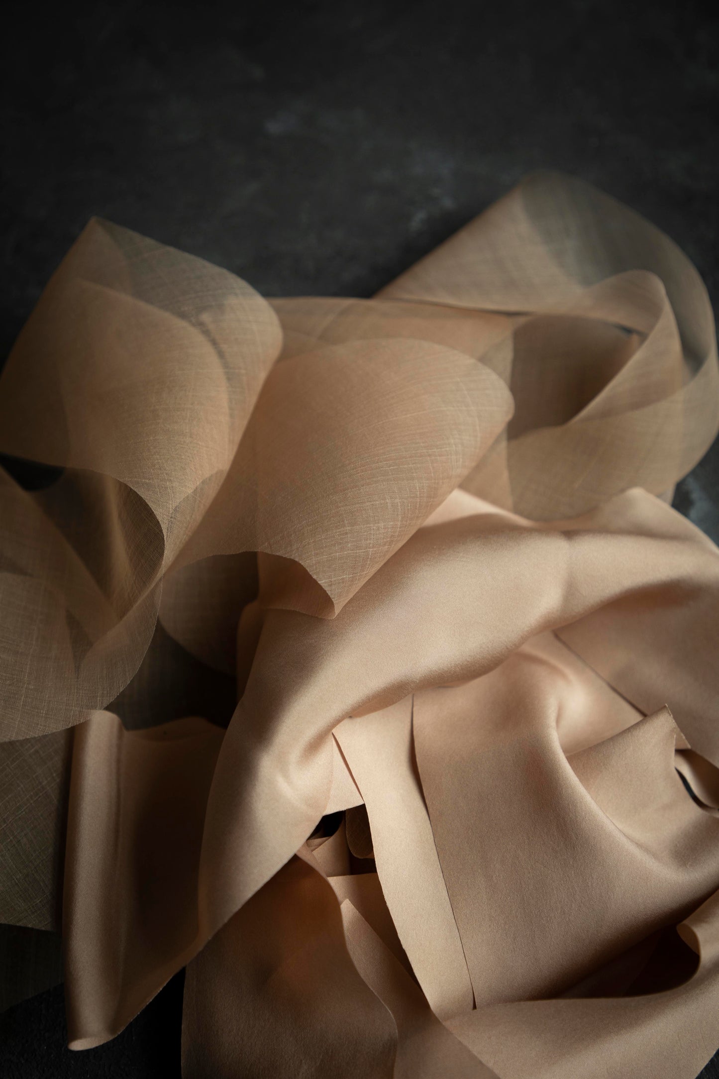 Cinnamon {Organza} Silk Ribbon