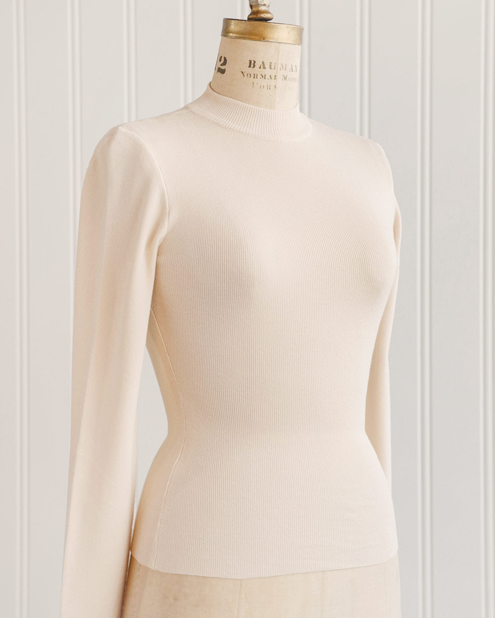 Karlina Knit Top - Cream