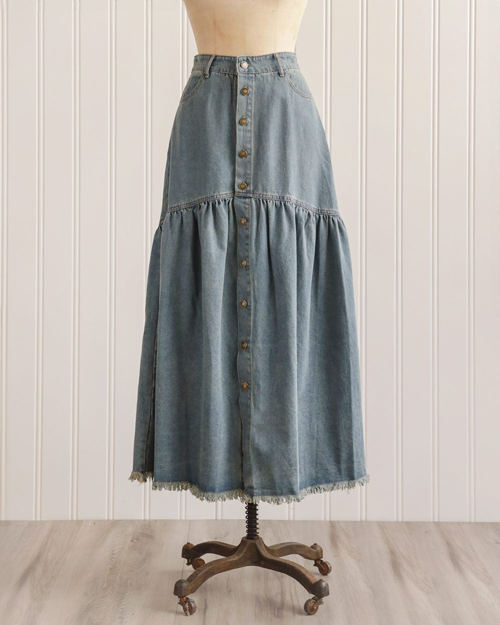 Modern Frontier Denim Skirt