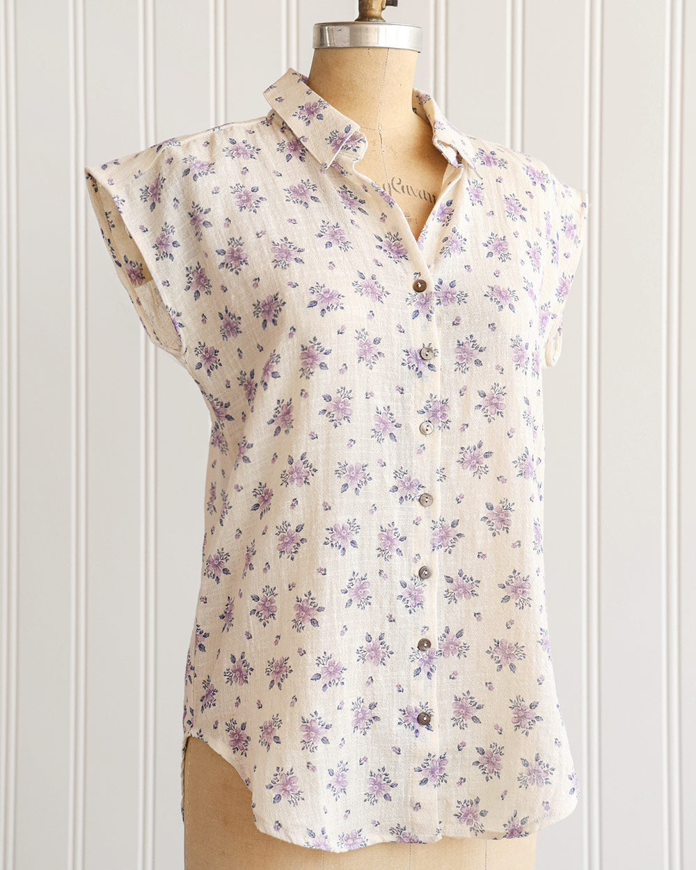 Cluster of Violets Top