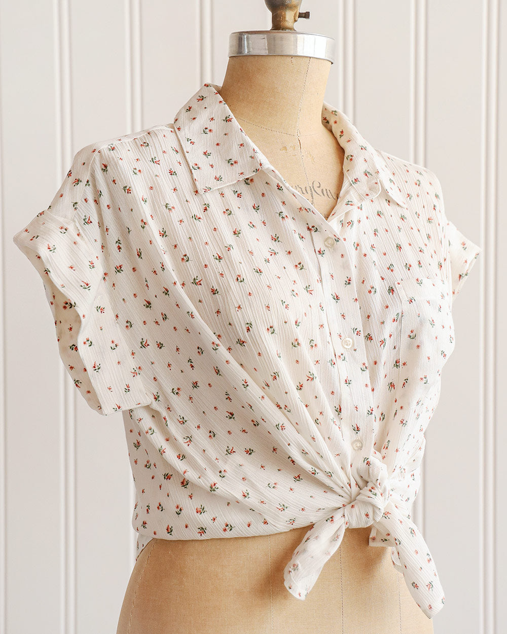 Raspberry Blooms Shirt