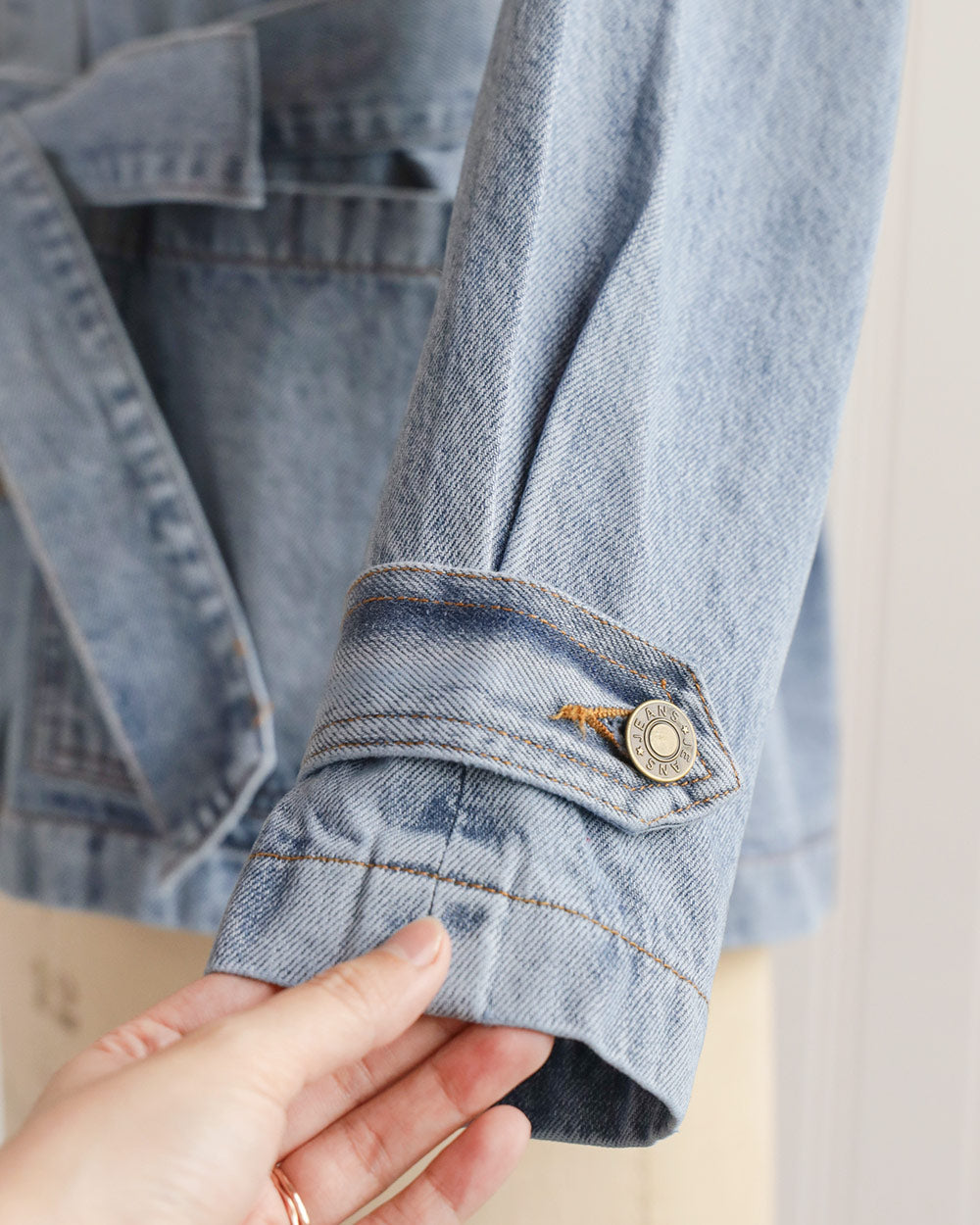 Beau Belted Denim Jacket