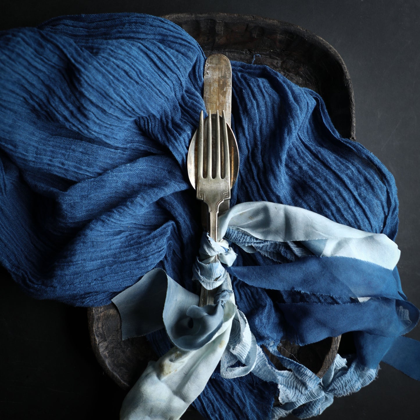 Cobalt Indigo {Tight Weave Runner}
