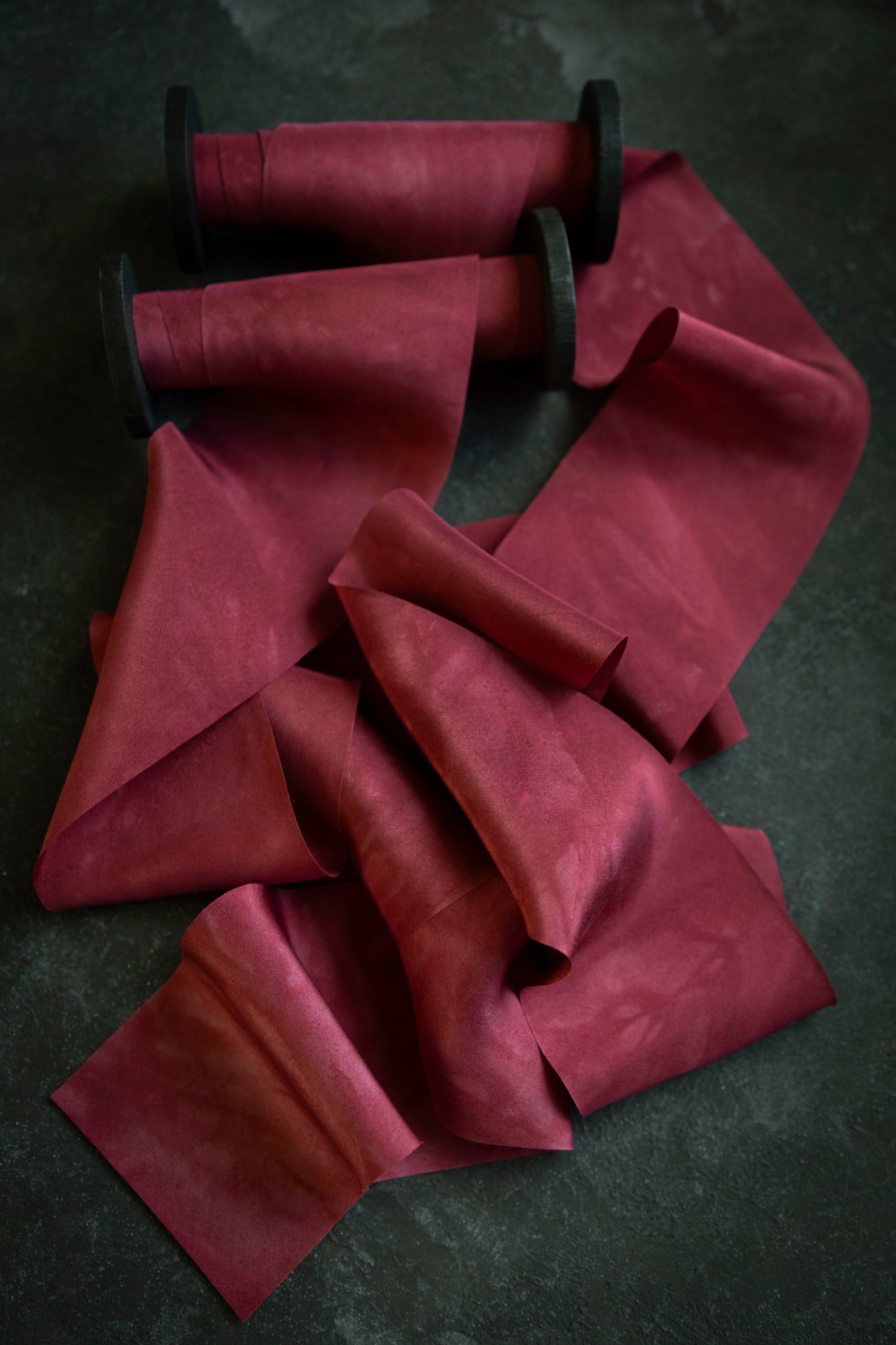 Cranberry Crush Silk Ribbon / LIMITED EDITION