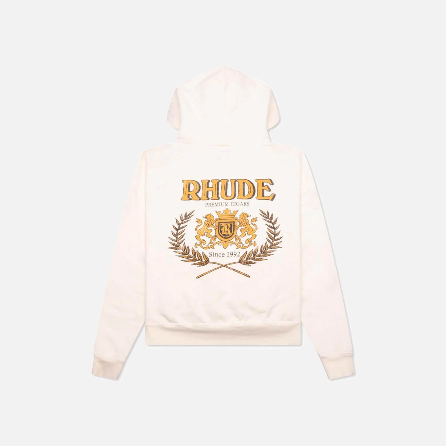 Rhude Cresta Cigar Hoodie - Vintage White
