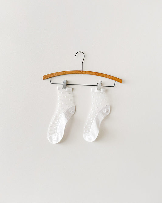 Dotty Mesh Socks