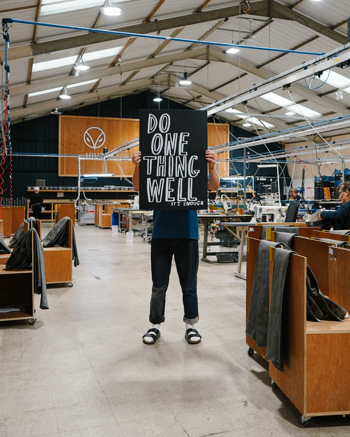 Do One Thing Well Poster - Black