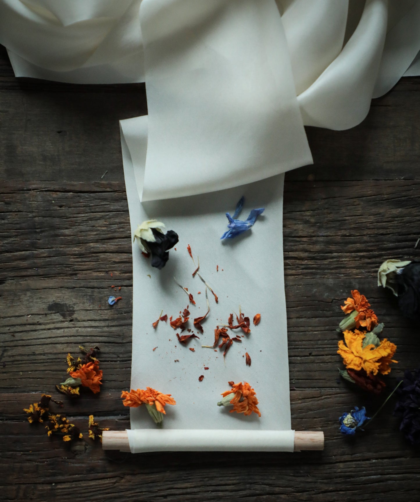 DIY / Undyed Silk Ribbon