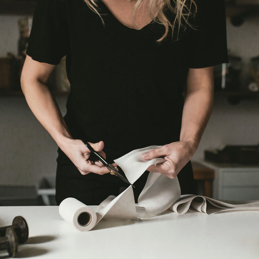 DIY / Undyed Silk Ribbon