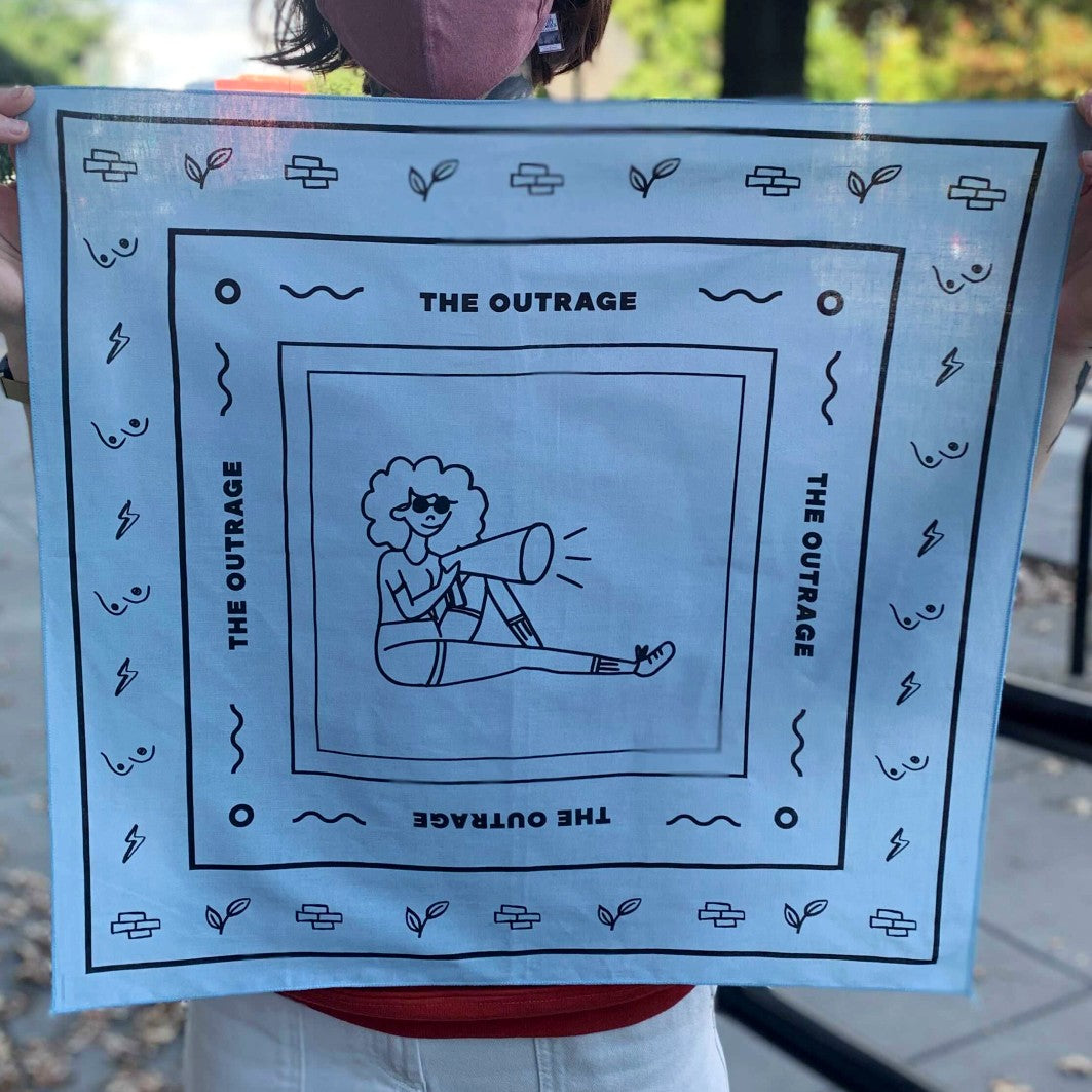 The Outrage Doodle Bandana