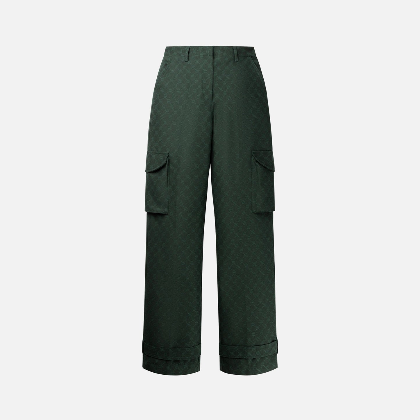Daily Paper Imani Monogram Pants - Pine Green