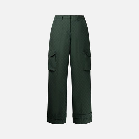 Daily Paper Imani Monogram Pants - Pine Green
