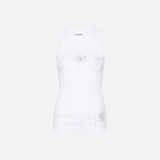 Des Phemmes Tank Top - White