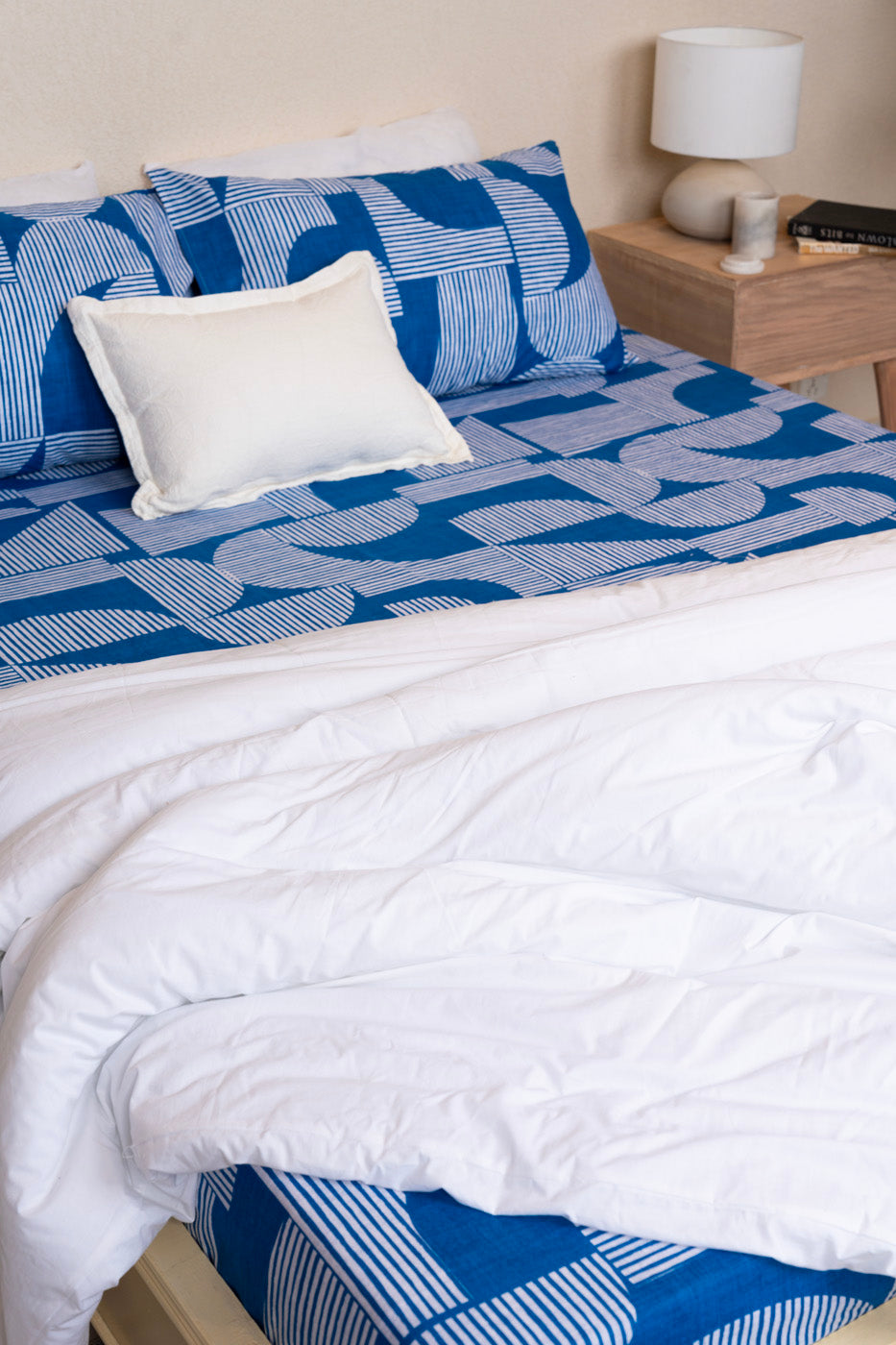 Printed Poly Cotton Bedsheet