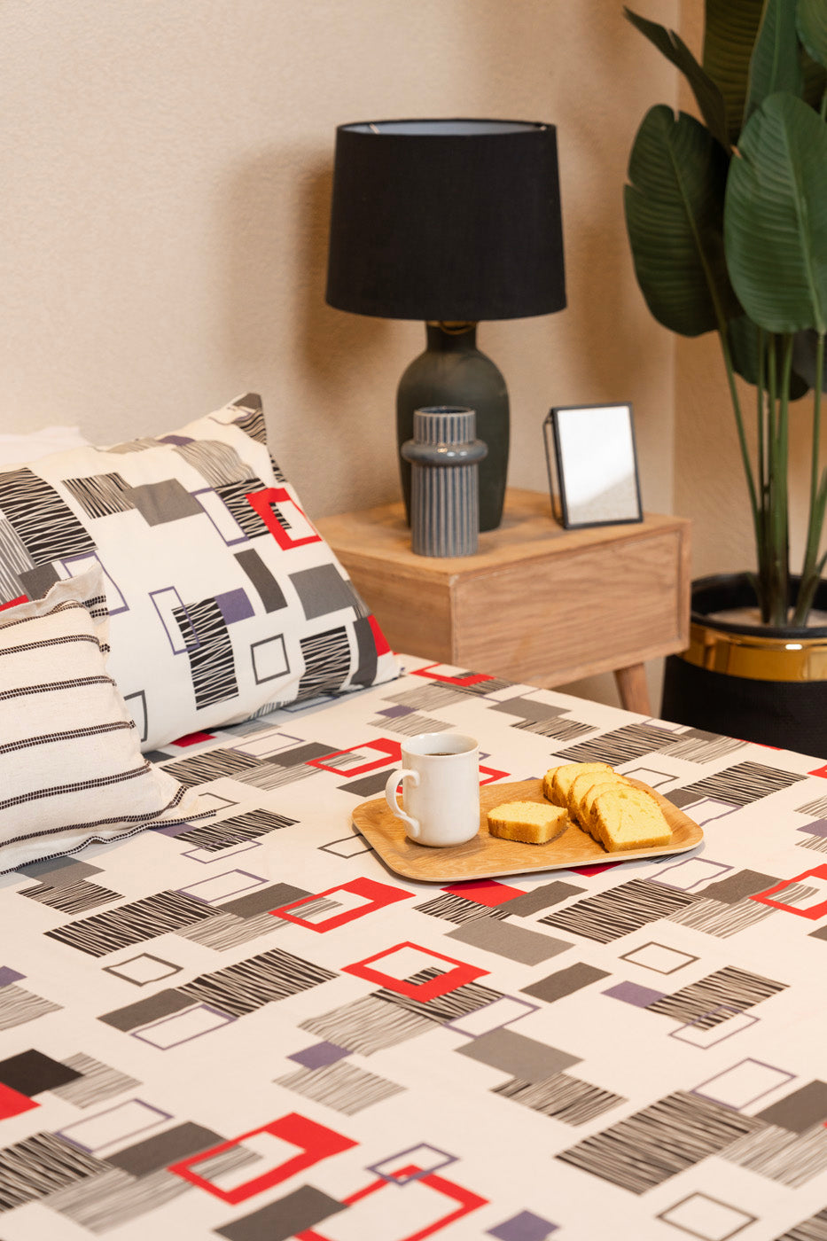 Printed Poly Cotton Bedsheet
