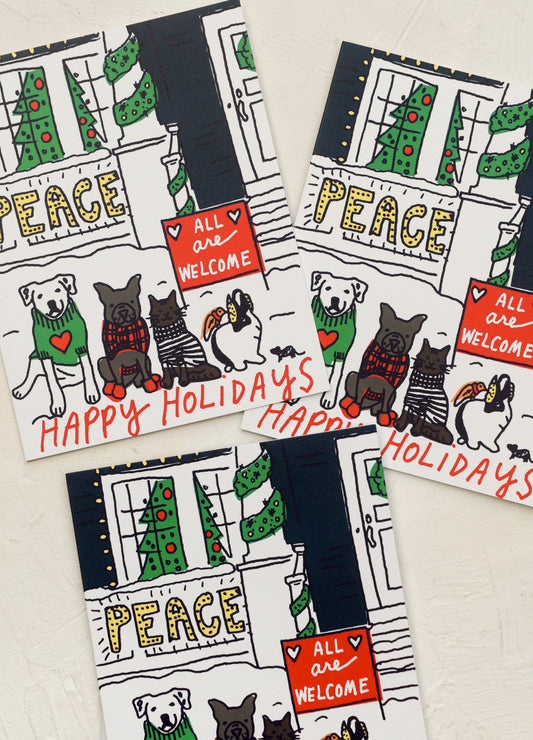 All Are Welcome Holiday Card Set