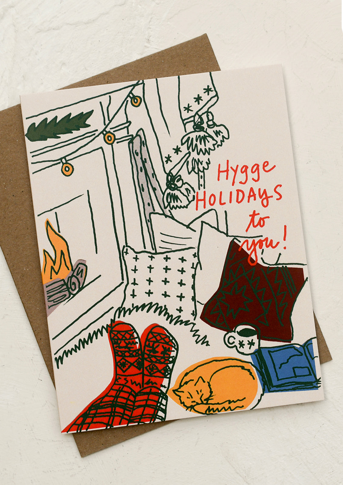Hygge Holidays To You Card