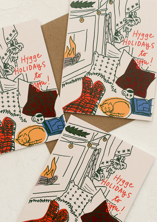 Hygge Holidays To You Card