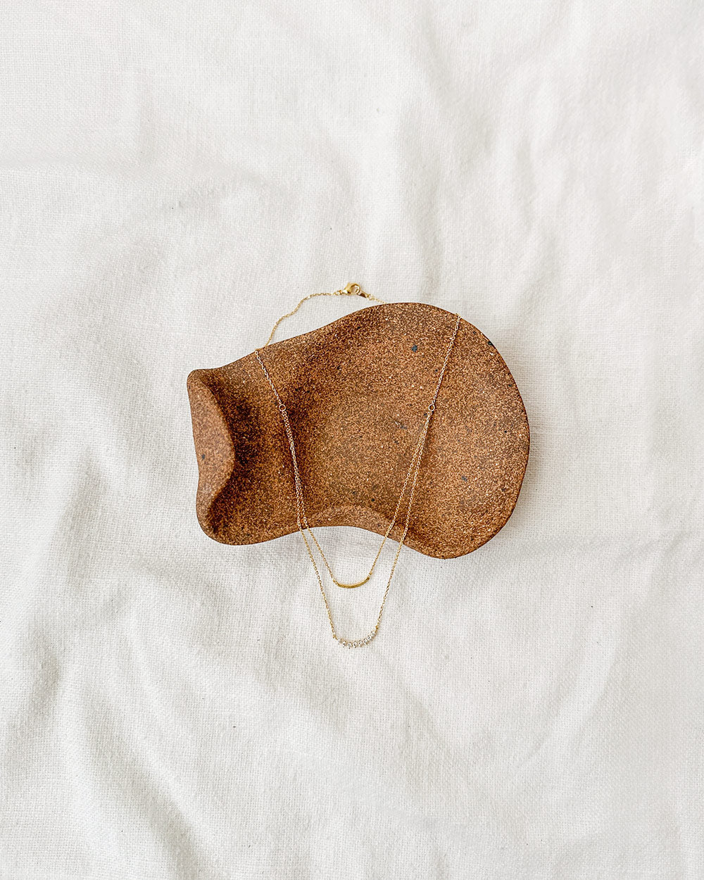 Alden Bar Layered Necklace