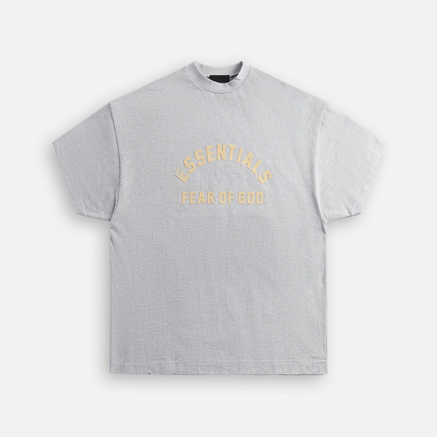 Essentials Crewneck Tee - Light Heather Grey