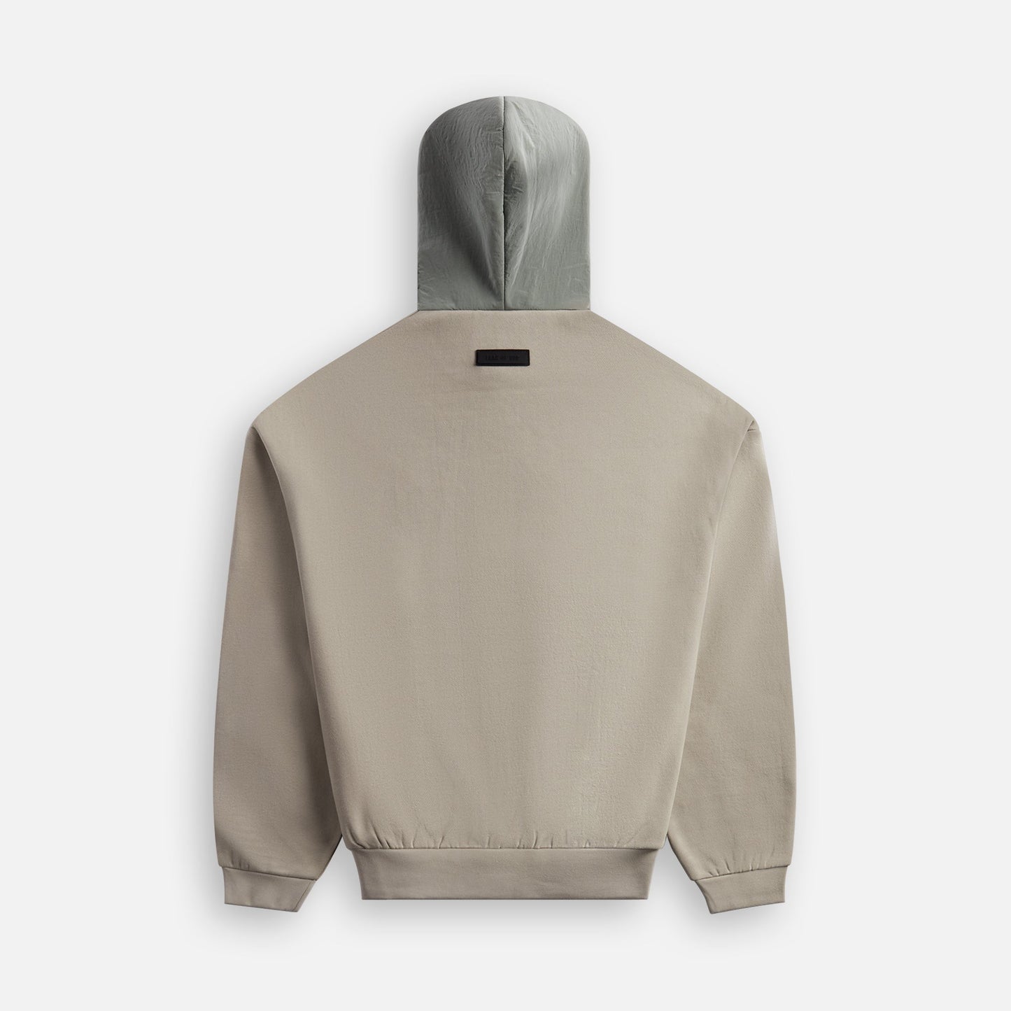 Essentials Nylon Fleece Hoodie - Seal