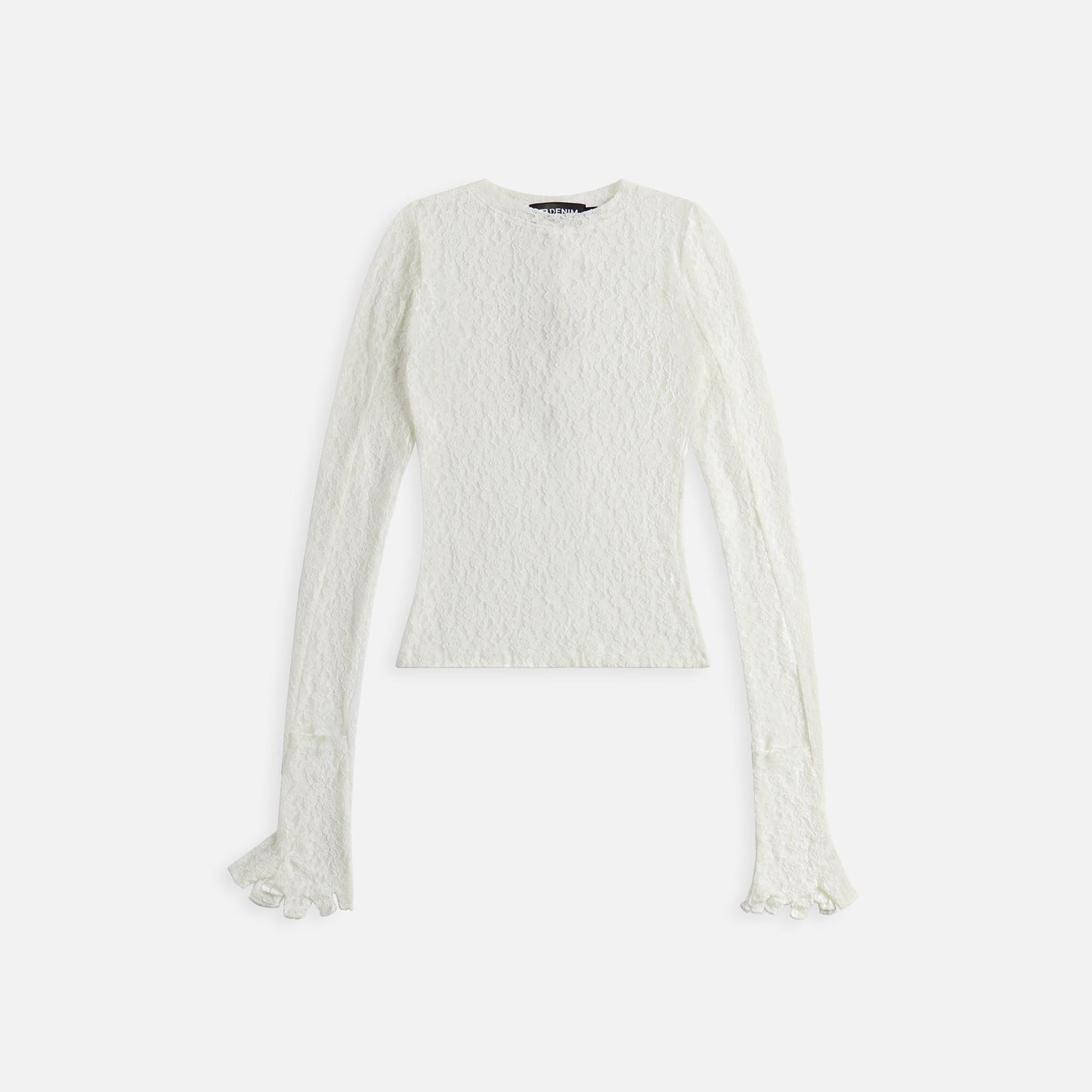 EB Denim Lombardi Lace Top - Off White