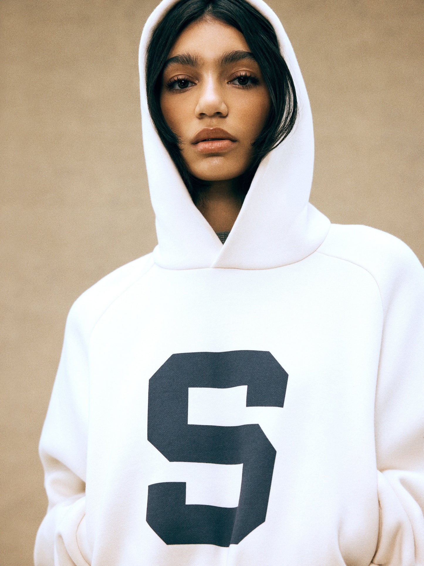 Womens Spelman Fleece Cropped Hoodie