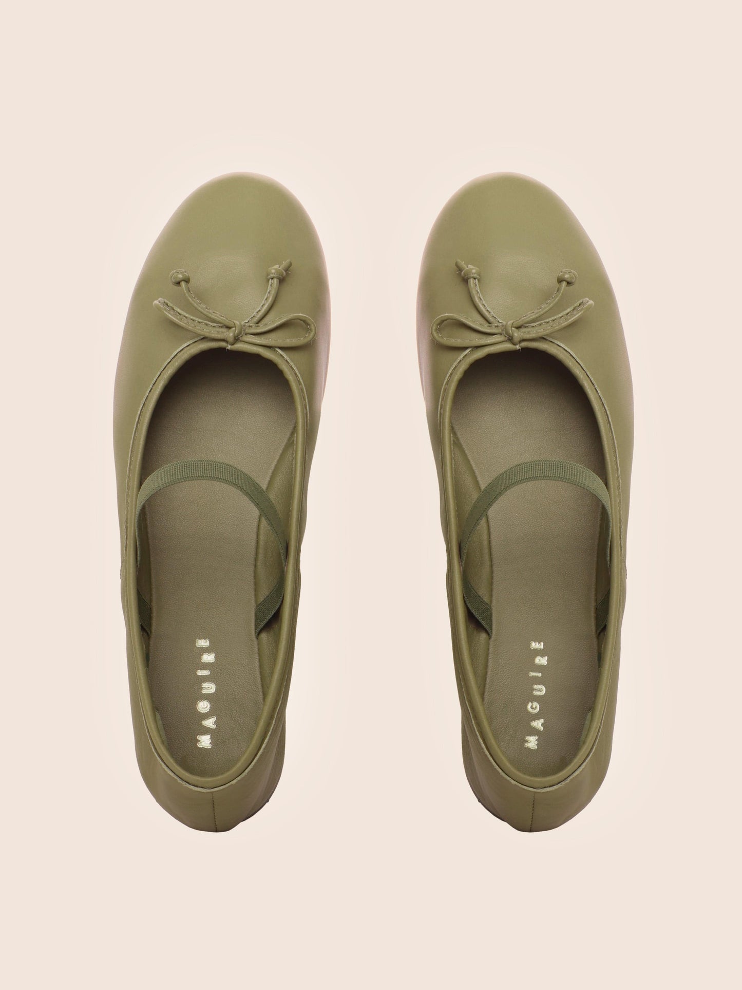 Betis Olive Ballerina