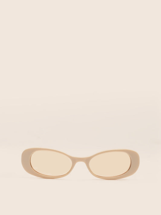 Brooklyn Cream Sunglasses