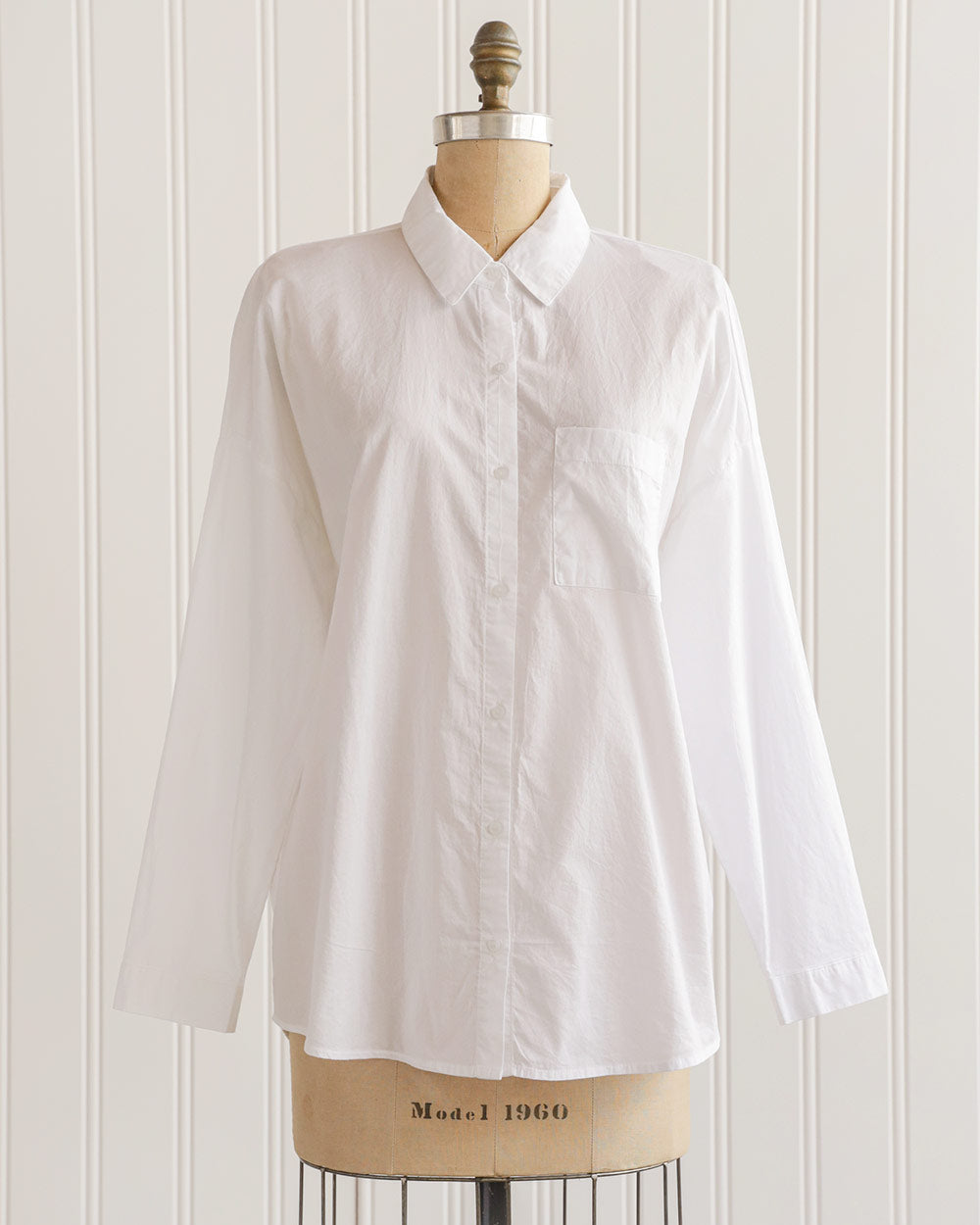 Winona White Oversized Shirt