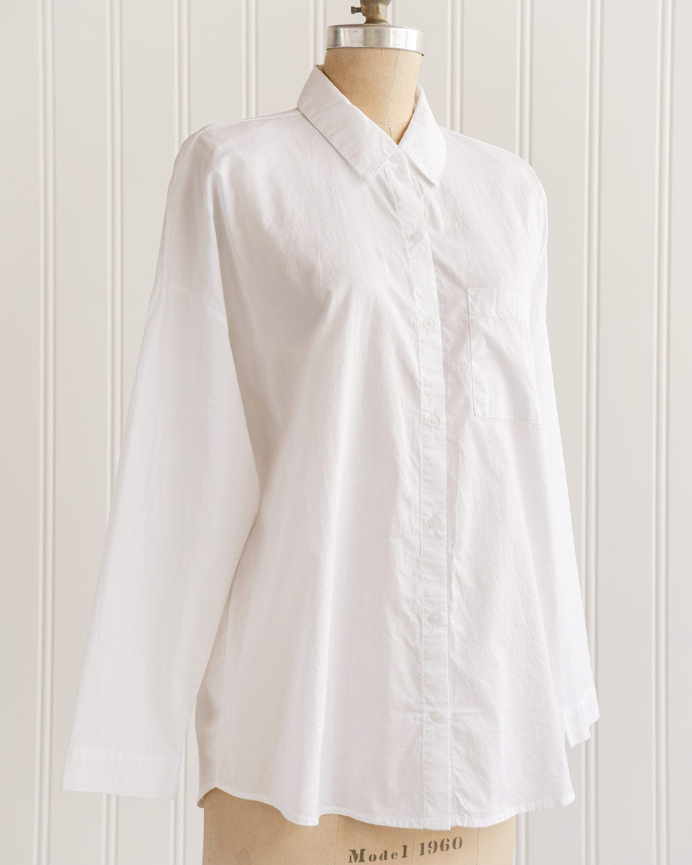 Winona White Oversized Shirt